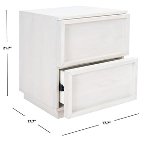 Safavieh Zeus 2 Drawer Nightstand SFV7205B