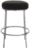 Safavieh Trumen Boucle Counterstool Black Metal / Wood / Foam / Fabric SFV9525B