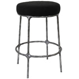 Safavieh Trumen Boucle Counterstool Black Metal / Wood / Foam / Fabric SFV9525B