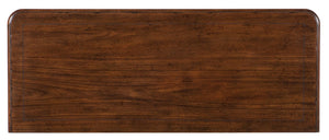 Hooker Furniture Moment Of Hope Chest — Pink Handpainted Floral Dresser With 5 Self-Closing Drawers, Oak/Walnut Veneer, Charity Support 5000-85001-61