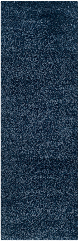 Safavieh California Shag SG151 Power Loomed  Rug Navy SG151-7070-2