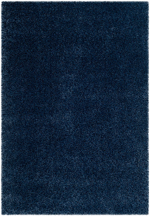 Safavieh California Shag SG151 Power Loomed  Rug Navy SG151-7070-2