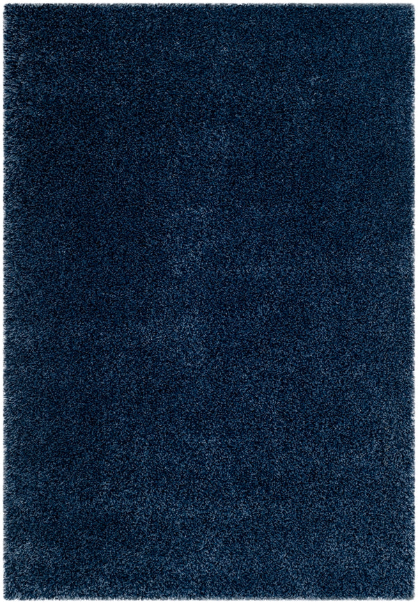 Safavieh California Shag SG151 Power Loomed  Rug Navy SG151-7070-2