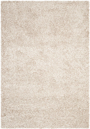 Safavieh New York Shag 165 Power Loomed  Rug Beige / Beige SG165-1313-28