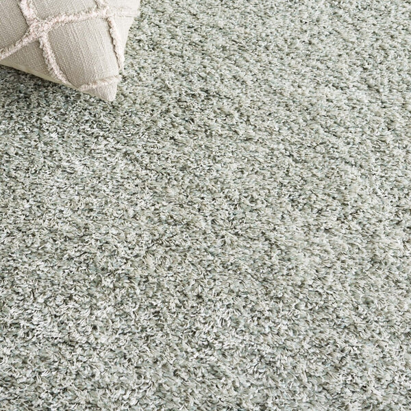 Safavieh New York Shag 165 Power Loomed  Rug Sage / Sage SG165-4747-5