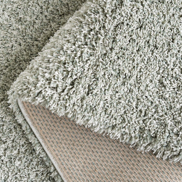 Safavieh New York Shag 165 Power Loomed  Rug Sage / Sage SG165-4747-5