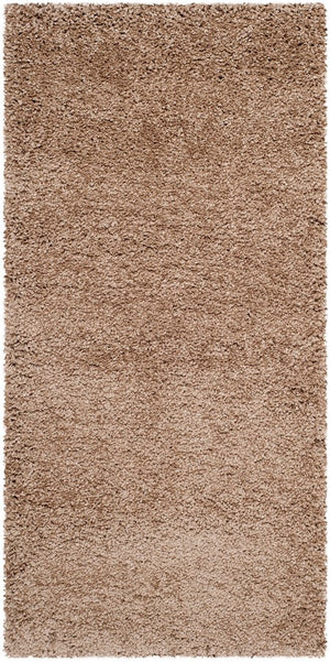 Safavieh Milan Shag Power Loomed Shag & Flokati Rug Dark Beig SG180-1414-8SQ