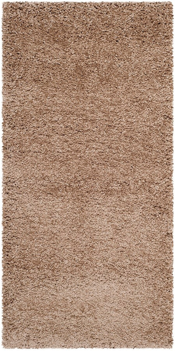 Safavieh Milan Shag Power Loomed Shag & Flokati Rug Dark Beig SG180-1414-8SQ