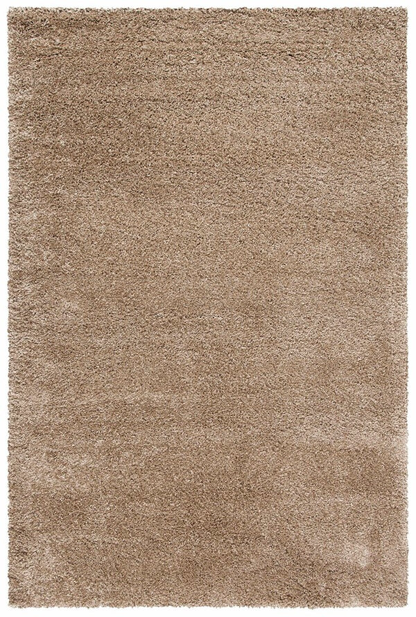 Safavieh Milan Shag Power Loomed Shag & Flokati Rug Dark Beig SG180-1414-8SQ