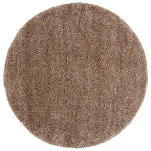 Safavieh Milan Shag Power Loomed Shag & Flokati Rug Dark Beig SG180-1414-8SQ
