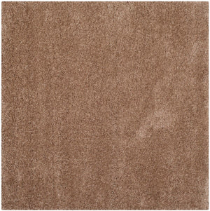 Safavieh Milan Shag Power Loomed Shag & Flokati Rug Dark Beig SG180-1414-8SQ