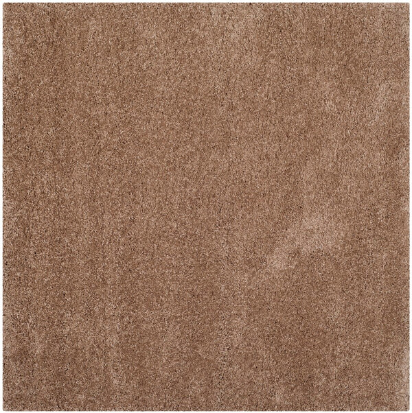 Safavieh Milan Shag Power Loomed Shag & Flokati Rug Dark Beig SG180-1414-8SQ
