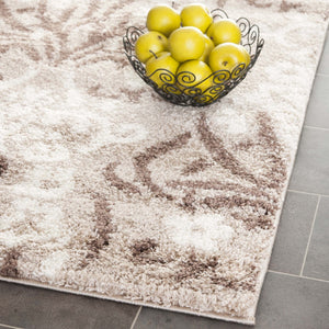 Safavieh Florida Shag Power Loomed Shag Rug Beige / Cream SG457-1311-27