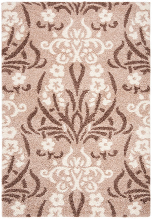 Safavieh Florida Shag Power Loomed Shag Rug Beige / Cream SG457-1311-27