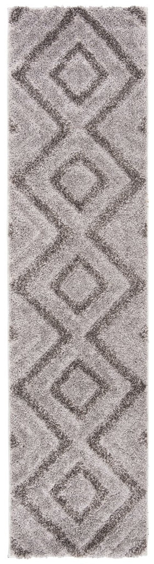 Safavieh Memphis Shag POWER LOOM / WOVEN  Rug Taupe / Grey SG834T-4