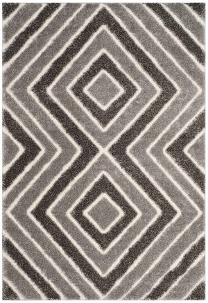 Safavieh Memphis Shag POWER LOOM / WOVEN  Rug Taupe / Grey SG834T-4