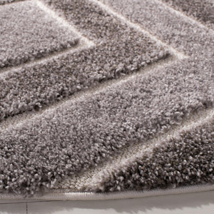 Safavieh Memphis Shag POWER LOOM / WOVEN  Rug Taupe / Grey SG834T-4