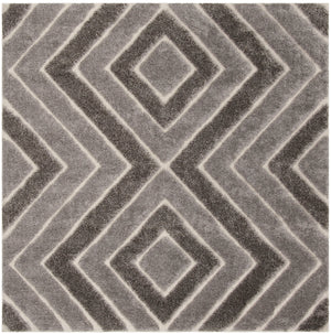 Safavieh Memphis Shag POWER LOOM / WOVEN  Rug Taupe / Grey SG834T-4