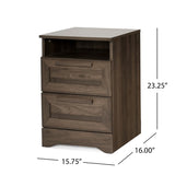 Christopher Knight Home® - Noble House - - Delaney2-Drawer Nightstand