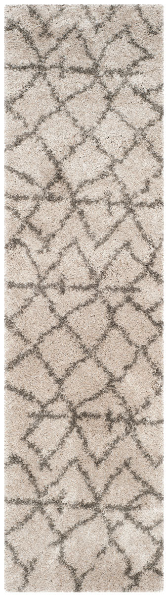 Safavieh Belize Shag 482 Power loomed Shag & Flokati Rug Taupe / Grey SGB482D-29