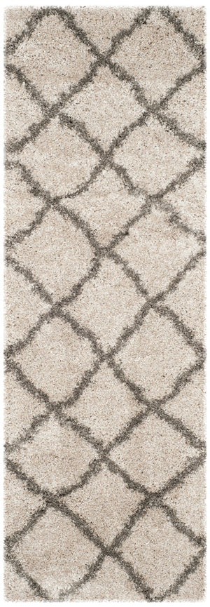 Safavieh Belize Shag 489 Power loomed Shag & Flokati Rug Taupe / Grey SGB489D-29