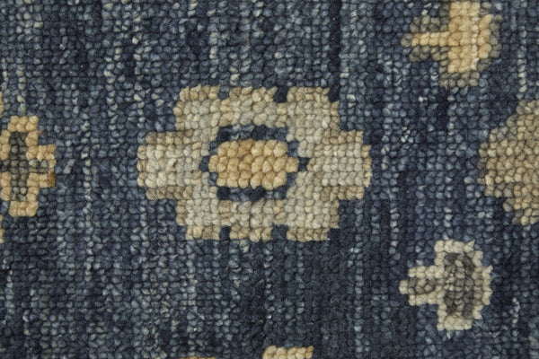 Feizy Rugs Fillmore Hand-knotted Wool Rug - Traditional Floral Patterns With Rich Colors For Timeless Elegance Blue,Gray Wool Fil6954fblugrye10
