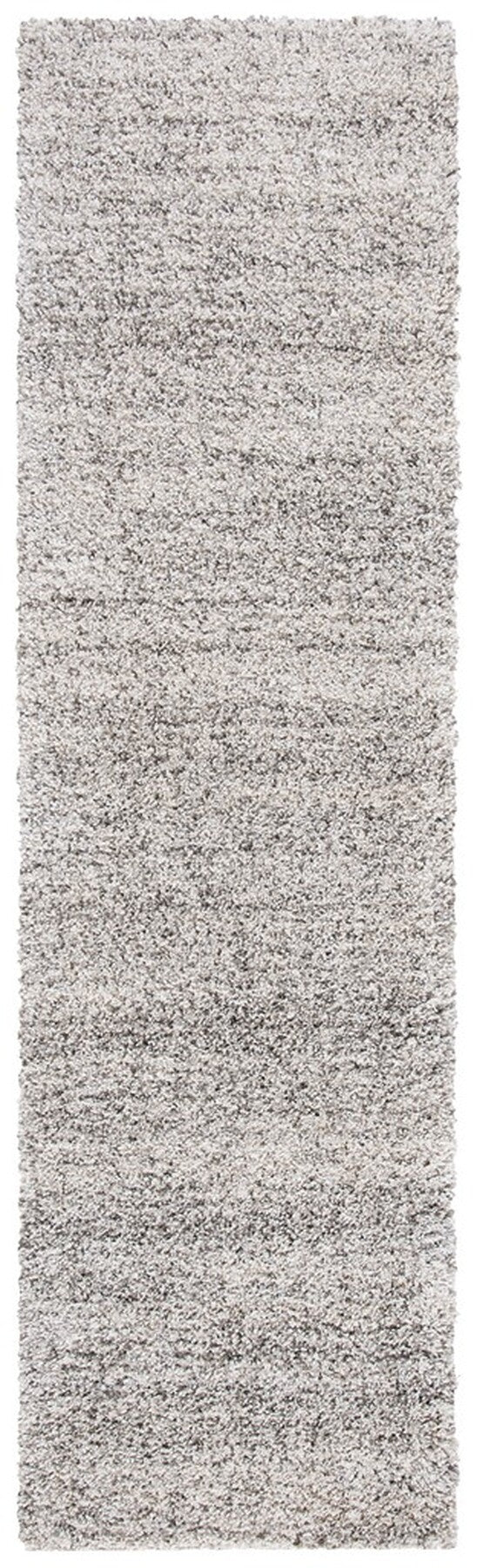 Safavieh Hudson Shag 295 Power Loomed Polypropylene Shag Rug Ivory / Grey SGH295B-6