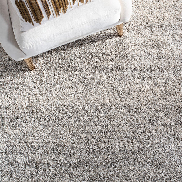 Safavieh Hudson Shag 295 Power Loomed Polypropylene Shag Rug Ivory / Grey SGH295B-6