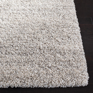 Safavieh Hudson Shag 295 Power Loomed Polypropylene Shag Rug Ivory / Grey SGH295B-6