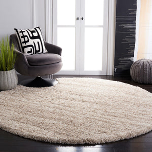 Safavieh Hudson Shag 295 Power Loomed Shag Rug Ivory / Beige SGH295C-26