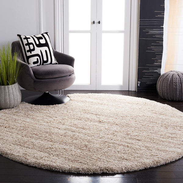 Safavieh Hudson Shag 295 Power Loomed Shag Rug Ivory / Beige SGH295C-26