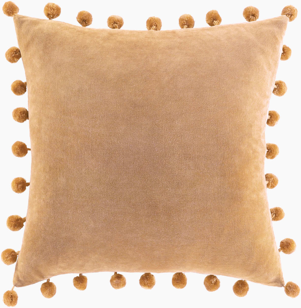 Surya Serengeti 18" Cotton Accent Pillow - Modern Minimalist Design For Stylish Home Décor And Comfort Tan Cotton,Cotton Sgi001-1818p