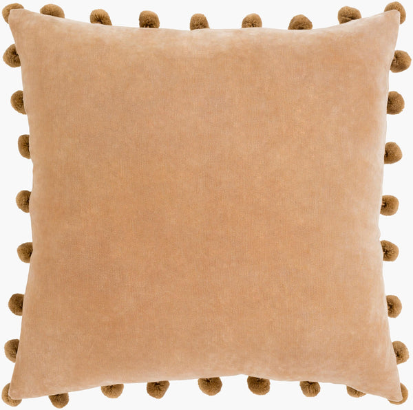 Surya Serengeti 18" Cotton Accent Pillow - Modern Minimalist Design For Stylish Home Décor And Comfort Tan Cotton,Cotton Sgi001-2020p