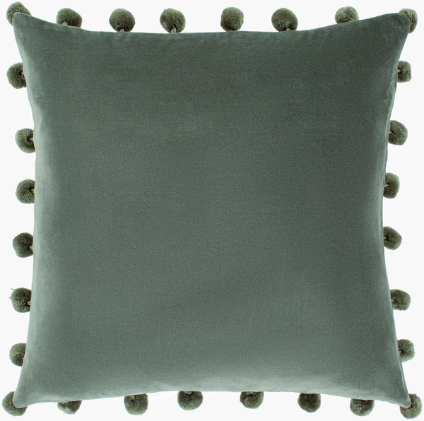 Surya Serengeti 18" Cotton Accent Pillow - Modern Minimalist Design For Stylish Home Décor And Comfort Olive Cotton,Cotton Sgi002-1818