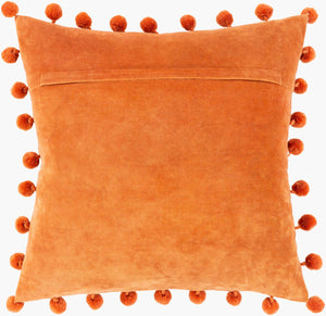 Surya Serengeti 18" Cotton Accent Pillow - Modern Minimalist Design For Stylish Home Décor And Comfort Rust Cotton,Cotton Sgi012-1818