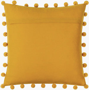 Surya Serengeti 18" Cotton Accent Pillow - Modern Minimalist Design For Stylish Home Décor And Comfort Goldenrod Cotton,Cotton Sgi013-1818d
