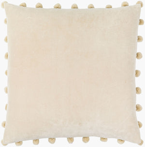 Surya Serengeti 18" Cotton Accent Pillow - Modern Minimalist Design For Stylish Home Décor And Comfort Ivory Cotton,Cotton Sgi015-2020d