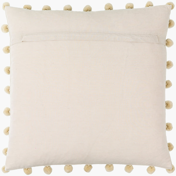 Surya Serengeti 18" Cotton Accent Pillow - Modern Minimalist Design For Stylish Home Décor And Comfort Ivory Cotton,Cotton Sgi015-2020d