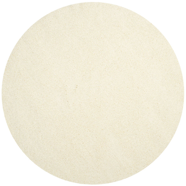 Safavieh Laguna Shag 303 Power Loomed Shag & Flokati Rug Ivory 5'-3" x 5'-3" Square