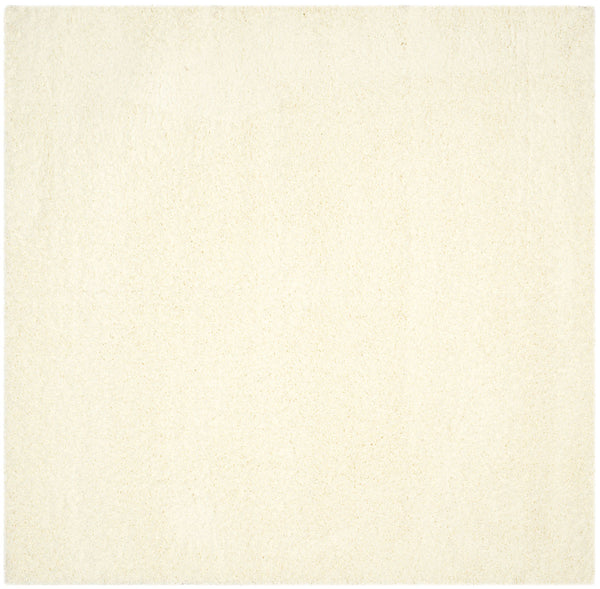 Safavieh Laguna Shag 303 Power Loomed Shag & Flokati Rug Ivory 5'-3" x 5'-3" Square