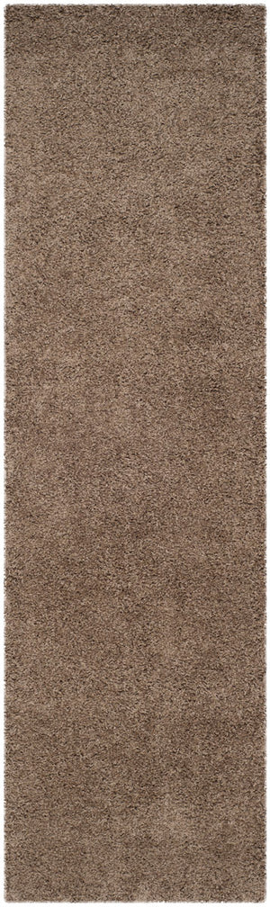 Safavieh Laguna Shag 303 Power Loomed Shag & Flokati Rug Taupe 2'-3" x 4'