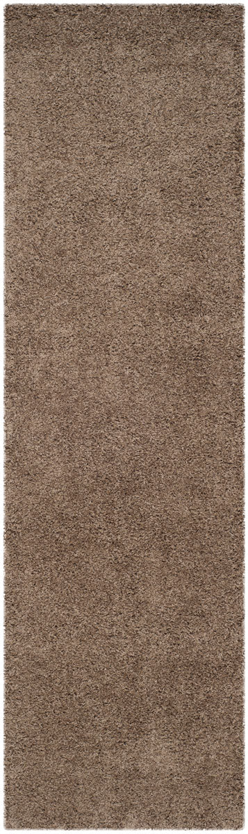 Safavieh Laguna Shag 303 Power Loomed Shag & Flokati Rug Taupe 2'-3" x 4'