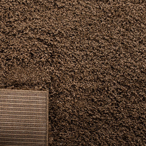 Safavieh Laguna Shag 303 Power Loomed Shag & Flokati Rug Taupe 2'-3" x 4'