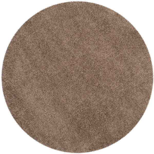 Safavieh Laguna Shag 303 Power Loomed Shag & Flokati Rug Taupe 2'-3" x 4'