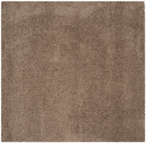 Safavieh Laguna Shag 303 Power Loomed Shag & Flokati Rug Taupe 2'-3" x 4'