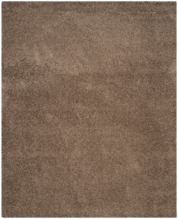 Safavieh Laguna Shag 303 Power Loomed Shag & Flokati Rug Taupe 2'-3" x 4'