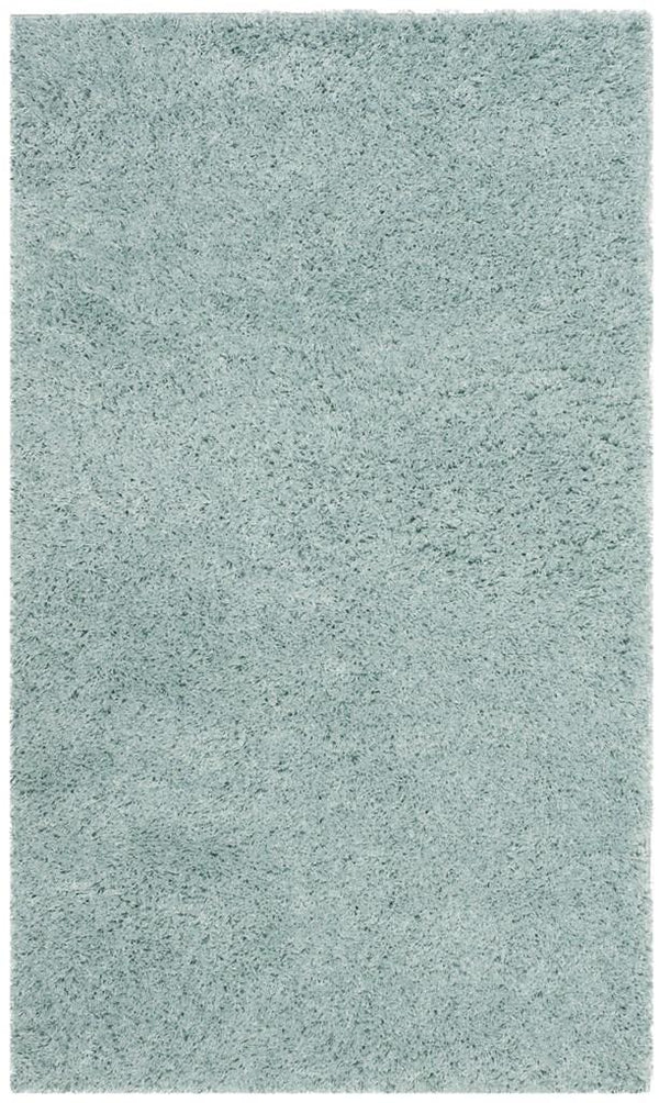 Safavieh Laguna Shag 303 Power Loomed Shag & Flokati Rug Light Blue SGL303E-212