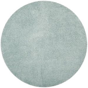 Safavieh Laguna Shag 303 Power Loomed Shag & Flokati Rug Light Blue SGL303E-212
