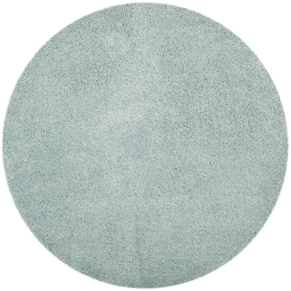 Safavieh Laguna Shag 303 Power Loomed Shag & Flokati Rug Light Blue SGL303E-212