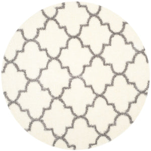 Safavieh Montreal Shag 832 Power Loomed Shag & Flokati Rug Ivory / Grey SGM832B-3